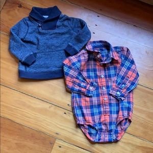 SALE 3/$30 OshKosh B’Gosh Layering Shirts